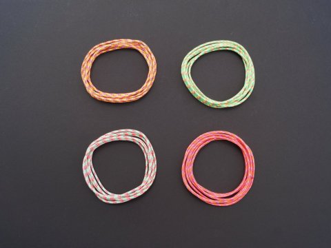Spielfäden Neon bunt