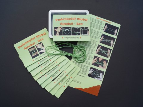 Fingerfadenspiel Symbol-Box